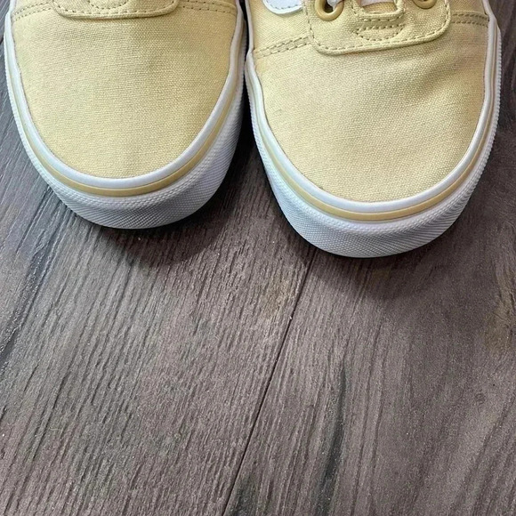 Vans  Old Skool Tender Yellow & White Suede Skate Shoes-US 2 - Picture 5 of 7